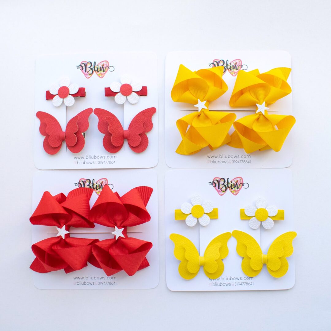 Paquete Mariposas, Flores y Estrellas