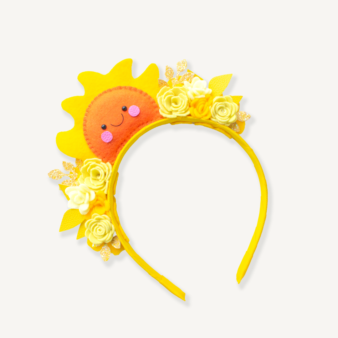 Diadema Solecito con Flores