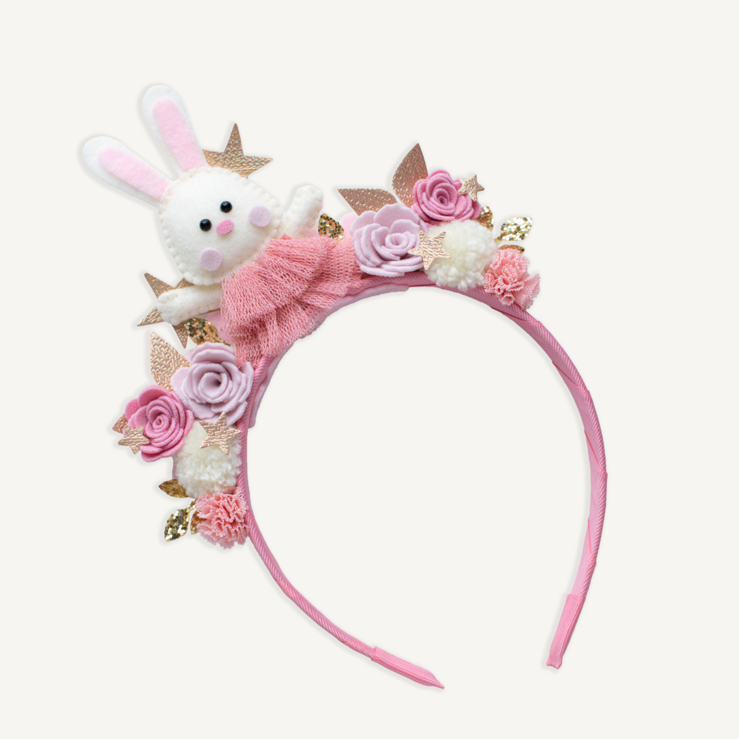 Diadema Coneja y Tul